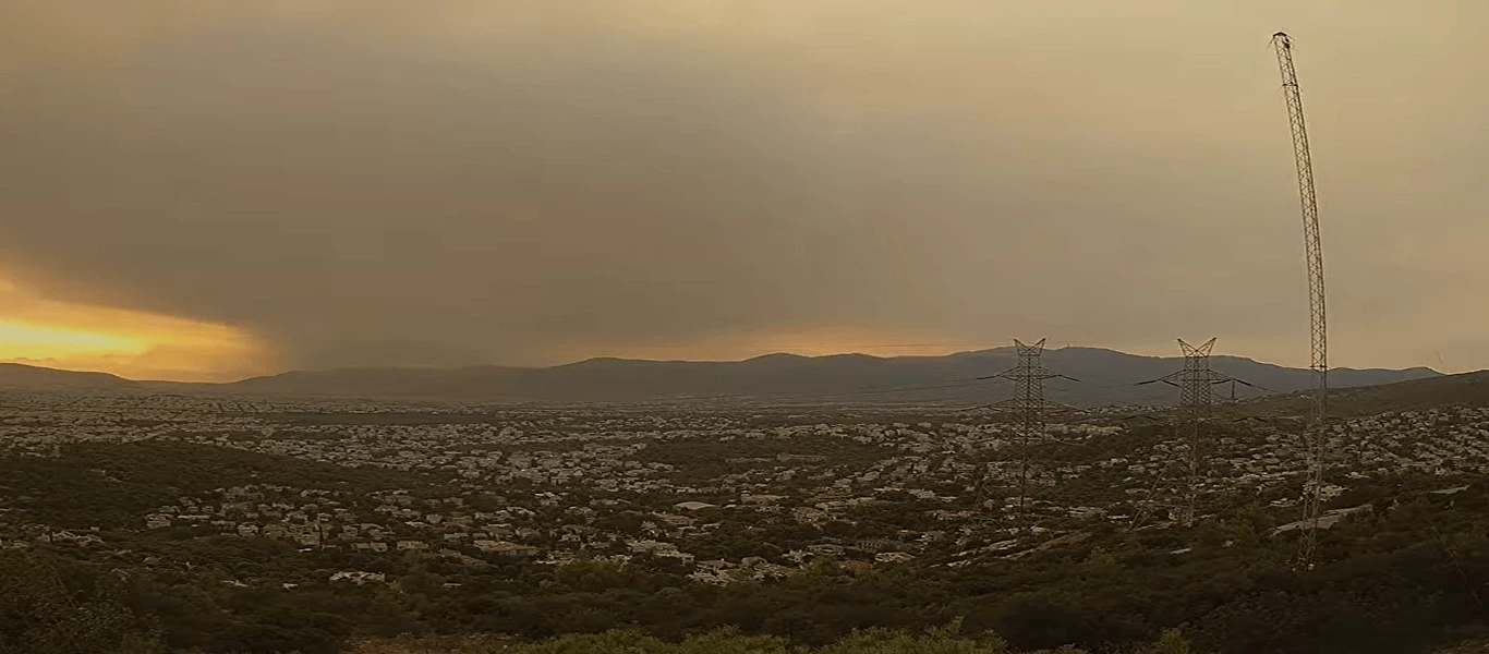 Φωτιά Βίλια: Timelapse βίντεο με την εξέλιξη της πυρκαγιάς - Στάχτη σχεδόν 80.000 στρέμματα (βίντεο)